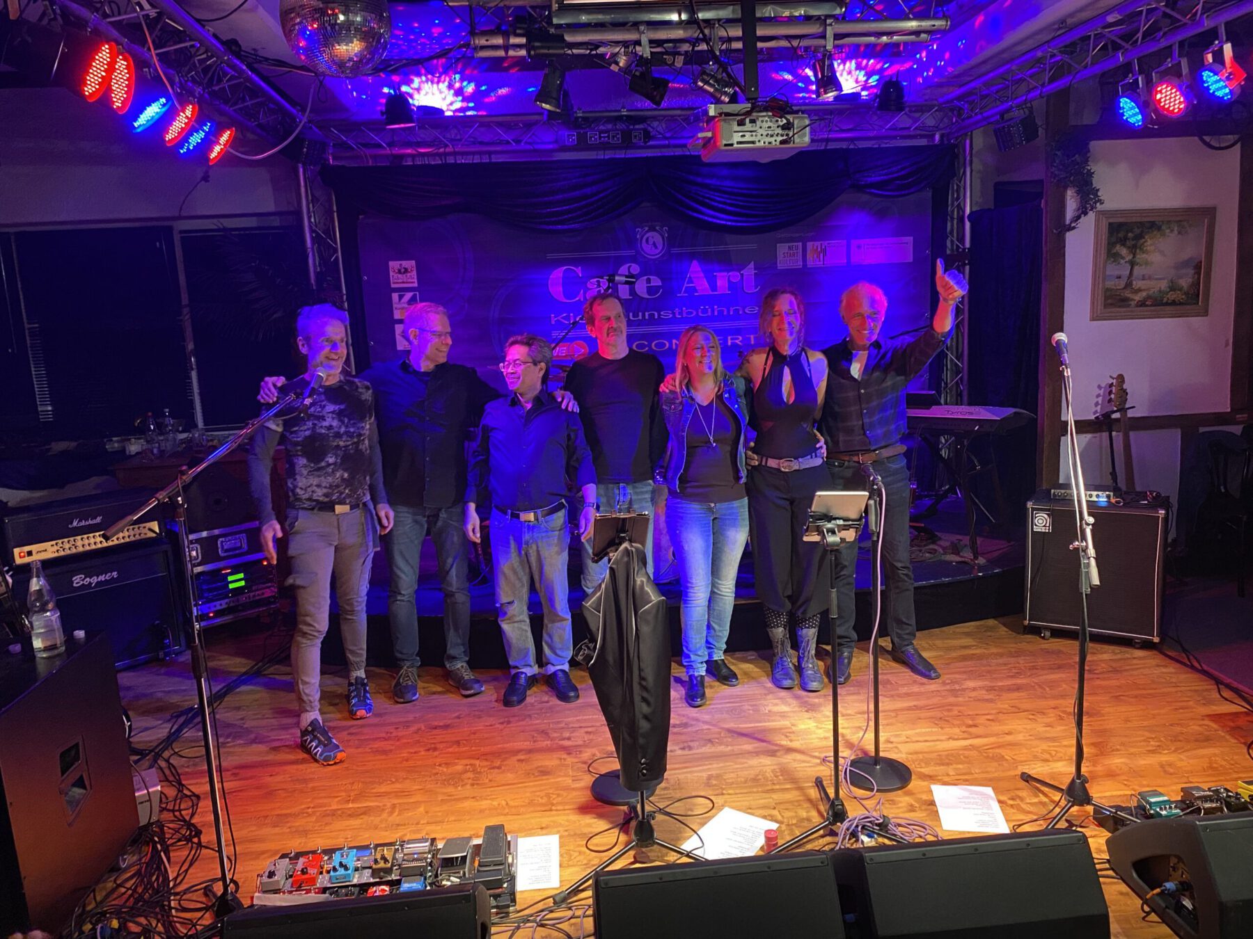 Toto Tribute Band Ninety-Nine 99 - Premiere im Cafe Art, Walldorf am 11. November 2022